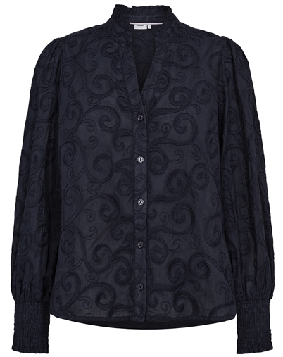 Nümph - NUTulka Bluse - Dark Sapphire